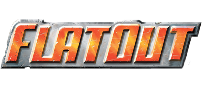 Flatout title screen for Playstation 2